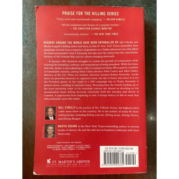 Killing Kennedy By Bill OReilly & Martin Dugard Paperback Book - Picture 5 of 5